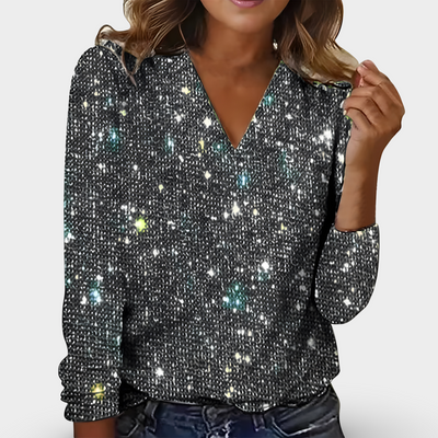 Victoria™ - V-neck Diamond Top