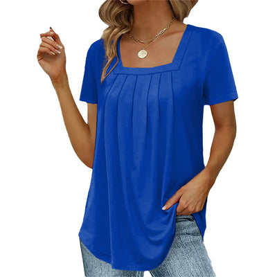 Brenda™ | Chic Pleated Blouse