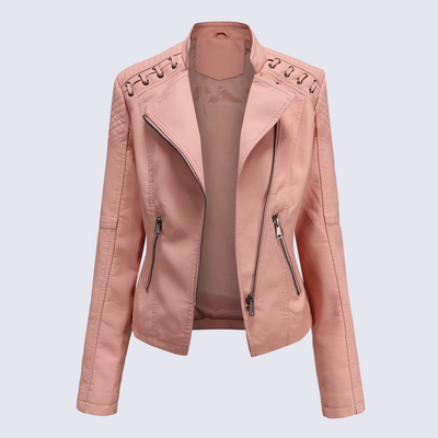 Lena - Women's Faux Leather Jacket