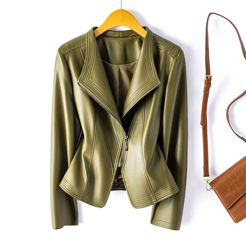 Emily™ - Luxe Leather Jacket
