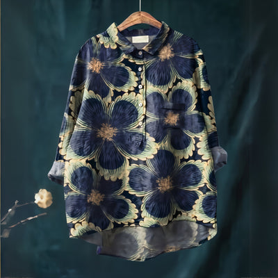 Fiona | Blouse with Romantic Floral Print