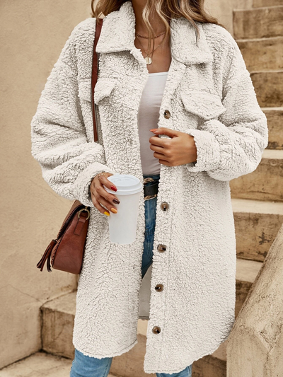 Emily - Plush Teddy Coat