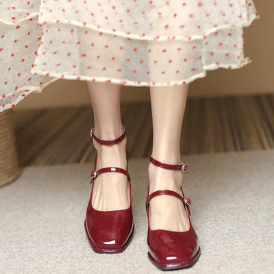 Sarah&Kate™| Elegant Ankle-Strap Pumps