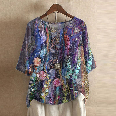 Anya™ | Vintage-Style Blouse