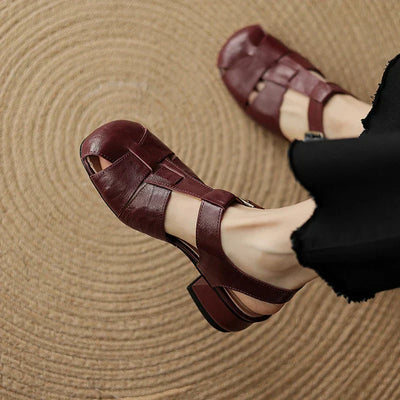 Coralia Chunky Heel Shoes