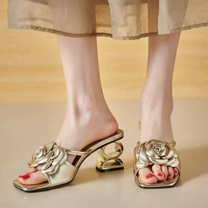 Dera Floral Sandals