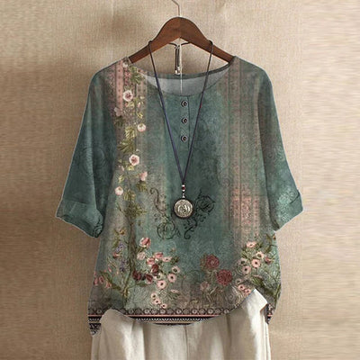 Anya™ | Vintage-Style Blouse