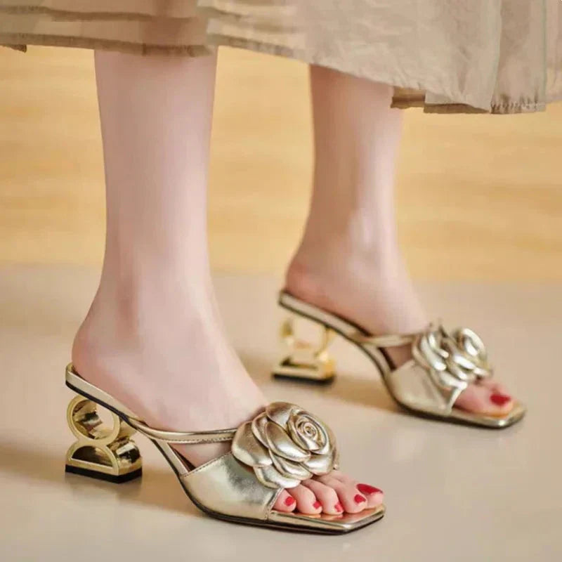 Dera Floral Sandals