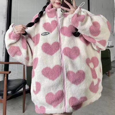 Liam™ - Cozy Reversible Heart Jacket (Exclusive Line)