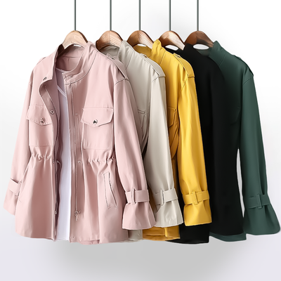 Avery™ - Chic Fusion Trench Coat