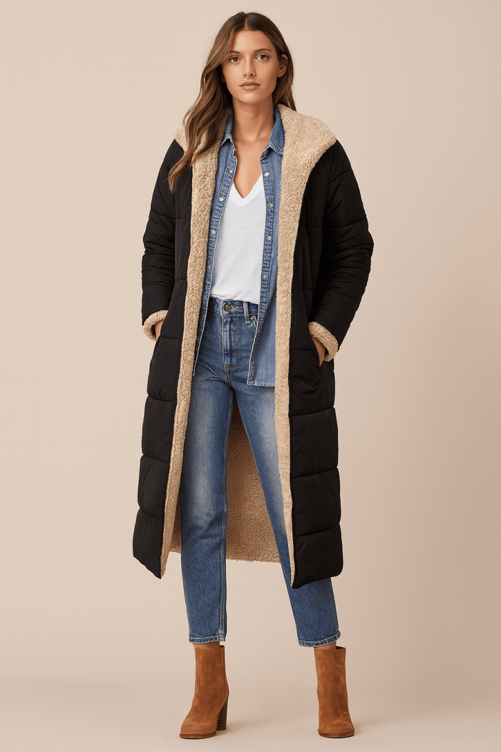 SASHA | SOFT AND  LUSH REVERSIBLE COAT